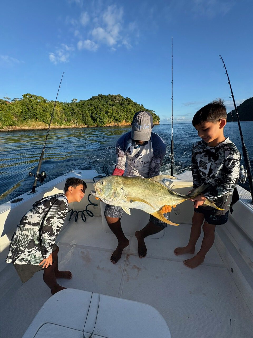 Fishing trip with kids